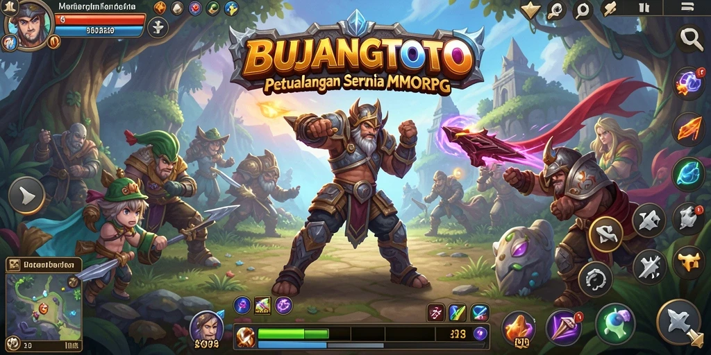 Tampilan gameplay seru di dunia BUJANGTOTO yang penuh petualangan.