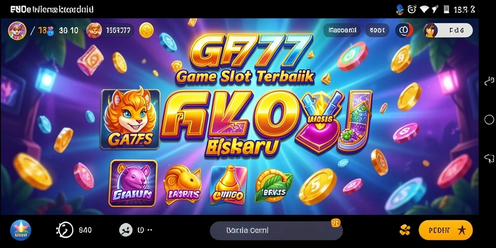Tampilan menarik dari gameplay Slot GF777 yang seru.
